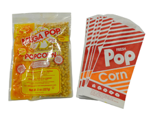 Popcorn Mix & Popcorn Bags, Roo's Concession & Frozen Drink Machines
