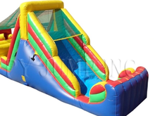 Rainbow Slide 16' Bounce House Waterslide Wet or Dry, Roo's Wet or Dry Slides - Jacksonville Florida Bounce House Rentals