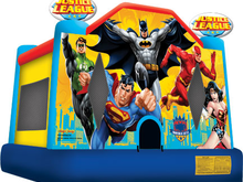 Justice League Theme Bounce House Hopper, Roo's Hoppers - Jacksonville, Florida Bounce House Rentals