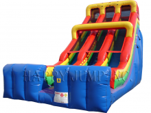 The Edge  24' Bounce House Slide DRY ONLY, Roo's Wet or Dry Slides - Jacksonville Florida Bounce House Rentals