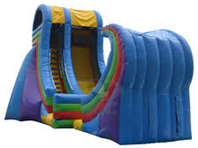 Rampage 22' Bounce House Water Slide WET or DRY, Roo's Wet or Dry Slides - Jacksonville Florida Bounce House Rentals
