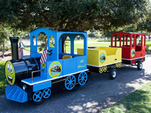Trackless Train, Obstacle Courses & Interactive Games - Jacksonville Florida Bounce House Rentals