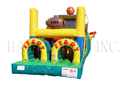 40' ALL-STAR Sports Obstacle Course w/ 16ft Slide WET or DRY