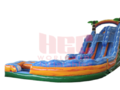 Double Corkscrew - 19' Bounce House Waterslide WET or DRY