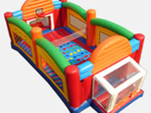 40' Ultimate Sports Arena Bounce House Hopper, Obstacle Courses & Interactive Games - Jacksonville Florida Bounce House Rentals